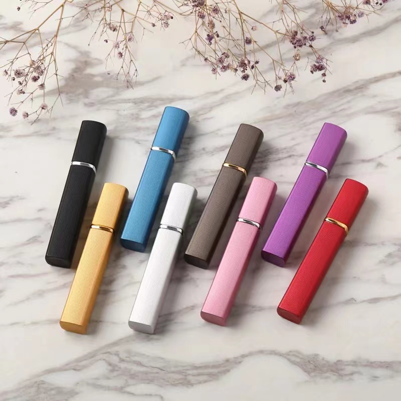 Fragrance Atomizer Pump - เครื่องฉีดน้ำหอมแบบเติมได้ขวดเปล่าขนาด12มล. สำหรับเดินทางพกพาได้สวนในขวดแก้วสเปรย์ขนาดเล็กเครื่องมือจ่าย