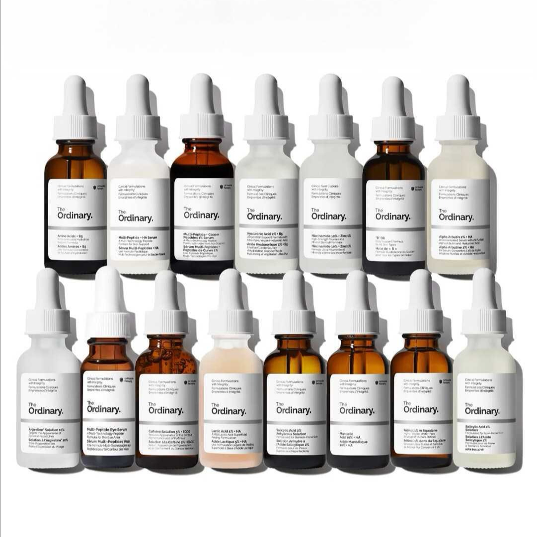 The Ordinary Serum Hyaluronic Acid - ชุดผลิตภัณฑ์ดูแลผิว The Ordinary เซรั่มไนอาซินาไมด์ เซรั่มไนอาซินาไมด์ผสมไฮยาลูรอนิก แอซิด