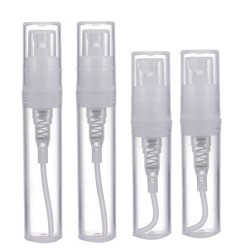 Fragrance Atomizer Pump - 200 PCS 2/3/5/8/10ml มินิขวดรีฟิลขวดพลาสติกแบบพกพาสเปรย์ขวดน้ําหอม Atomizer เครื่องสําอางค์พร้อมเข็มฉีดยา