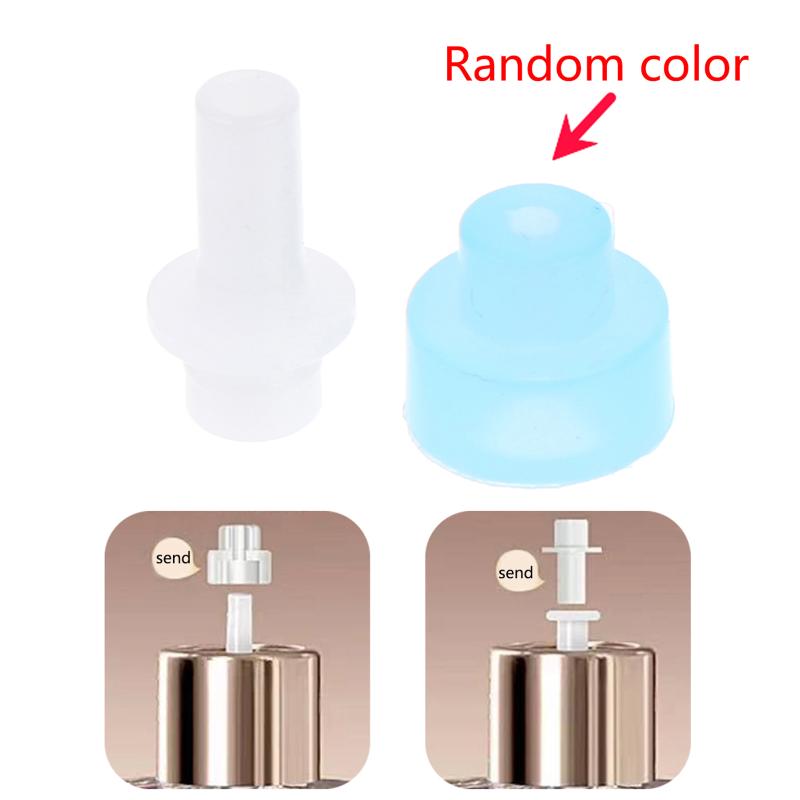 Perfume Refill Bottle - อะแดปเตอร์ขวดน้ำหอม 2 ชิ้น หัวฉีดแบบแตรสำหรับเติมน้ำหอม เครื่องมือจ่ายน้ำหอมป้องกันการรั่วซึม เหมาะสำหรับนักสะสมน้ำหอมที่เดินทาง