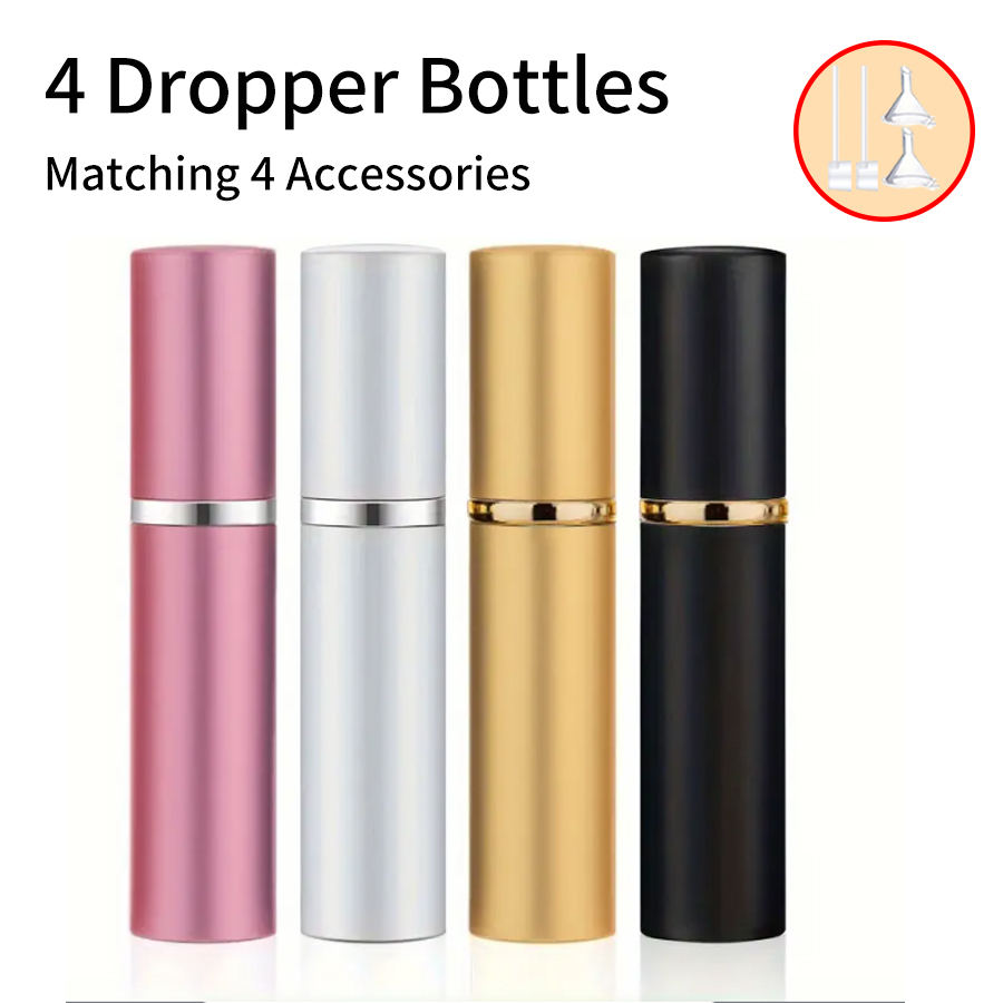 Fragrance Atomizer Pump - 4 ชิ้น + 4 อุปกรณ์เสริม 5