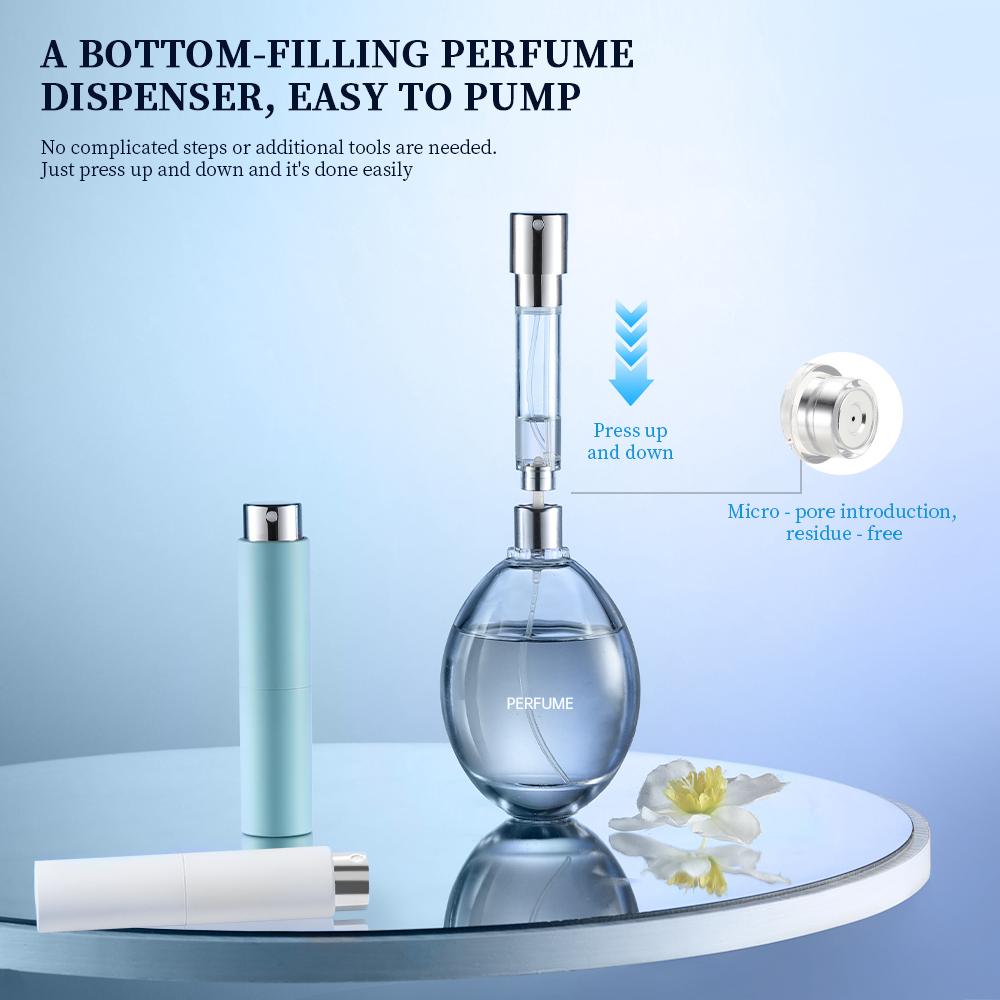 6ml หมุนน้ําหอม Atomizer แบบพก - Fragrance Atomizer Pump บทวิจารณ์และราคา