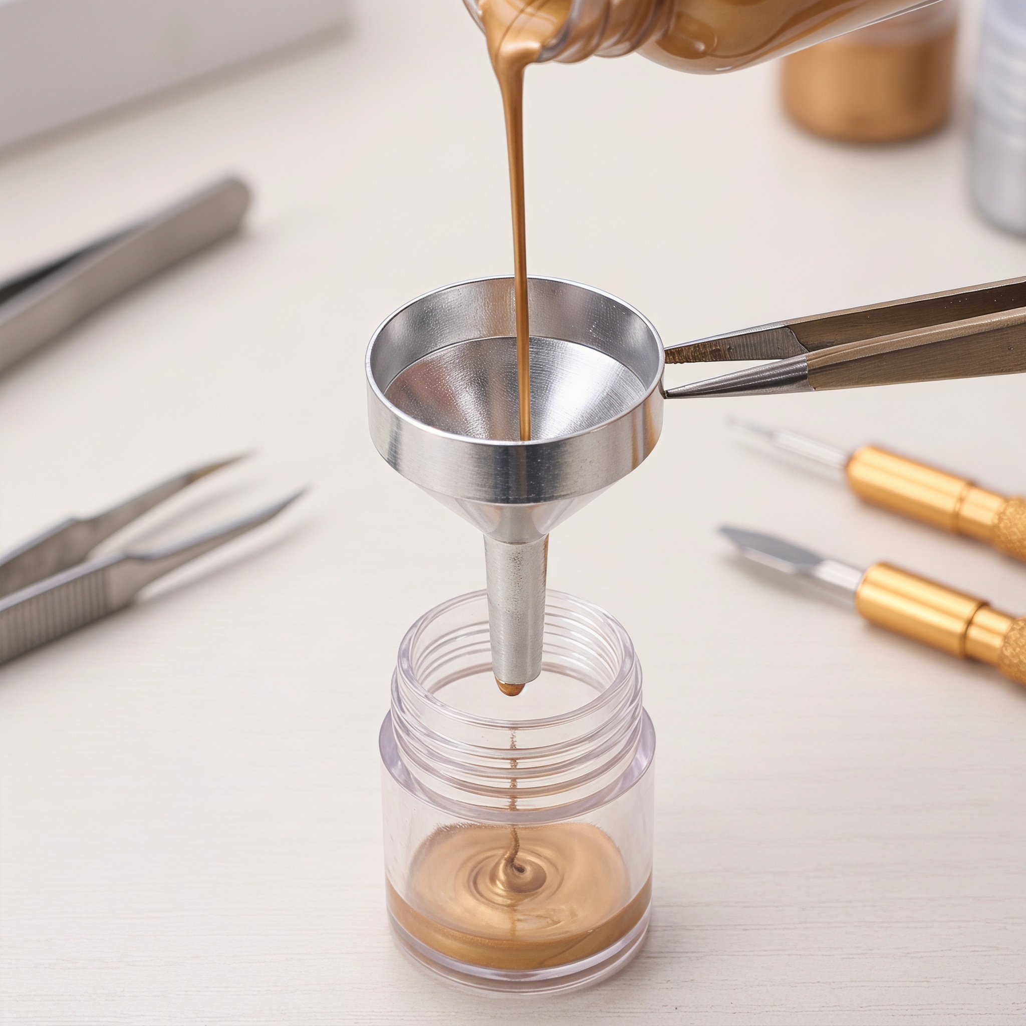ชุดกรวยโลหะ 1 ชุด ประกอบด้วยกร - Perfume Refill Bottle บทวิจารณ์และราคา
