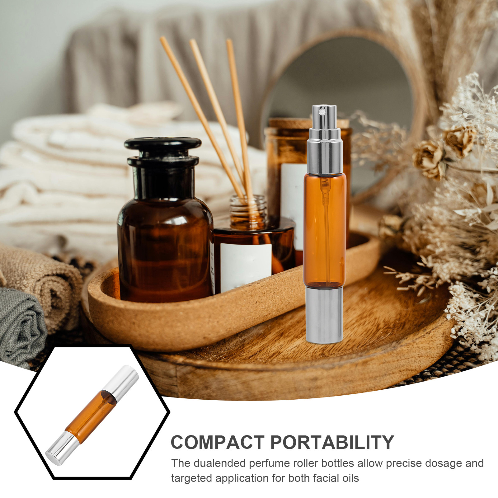 ขวดเติมน้ำมันหอมระเหย 10 มล. ป - Perfume Refill Bottle บทวิจารณ์และราคา