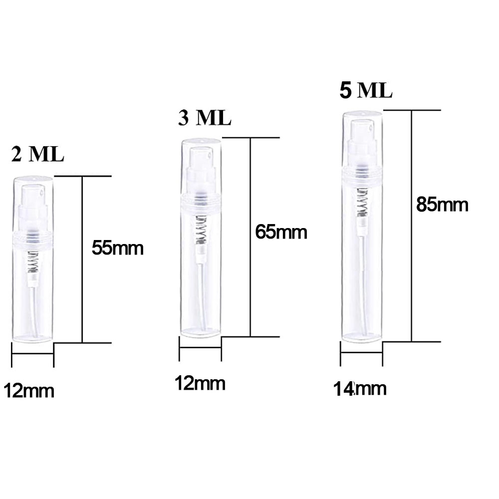 200 PCS 2/3/5/8/10ml มินิขวดรี - Fragrance Atomizer Pump บทวิจารณ์และราคา