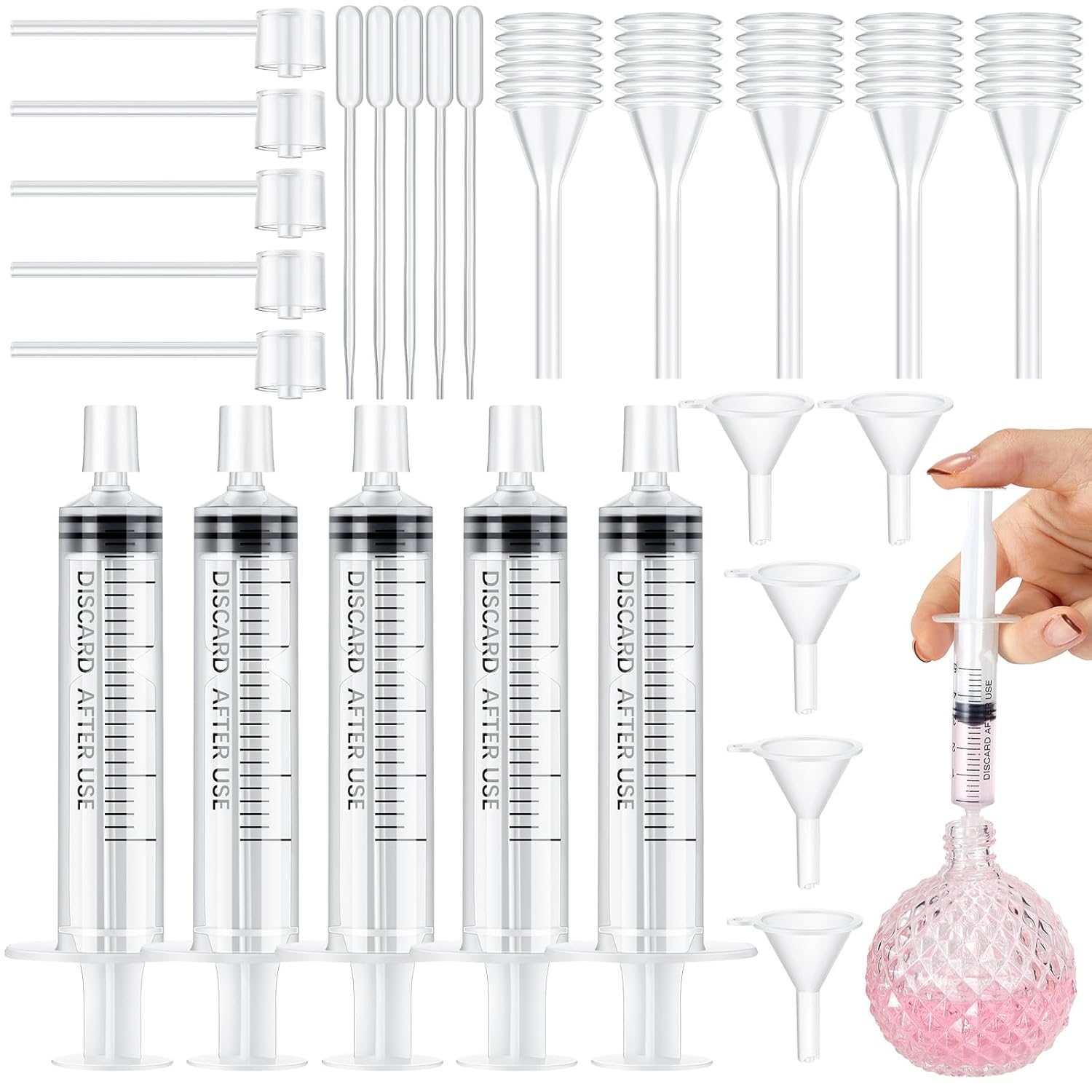 25/50PCS น้ําหอมเติมปั๊มเครื่อ - Fragrance Atomizer Pump บทวิจารณ์และราคา