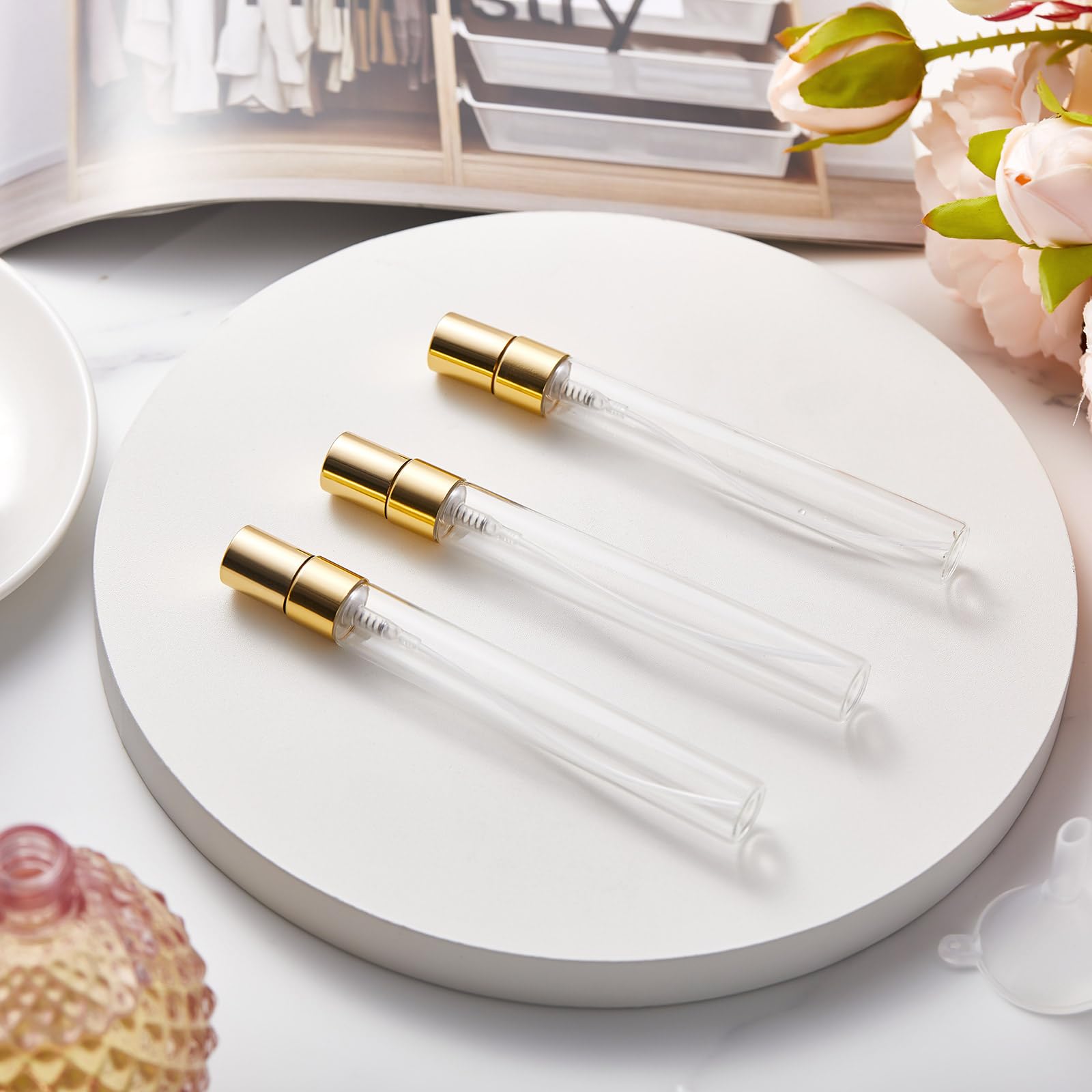 ขวดน้ำหอมใสขนาดเล็ก 60 ชิ้น, ข - Fragrance Atomizer Pump บทวิจารณ์และราคา