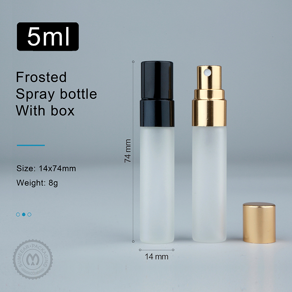 5ml 100pcs Frosted มินิขวดน้ํา - Fragrance Atomizer Pump บทวิจารณ์และราคา