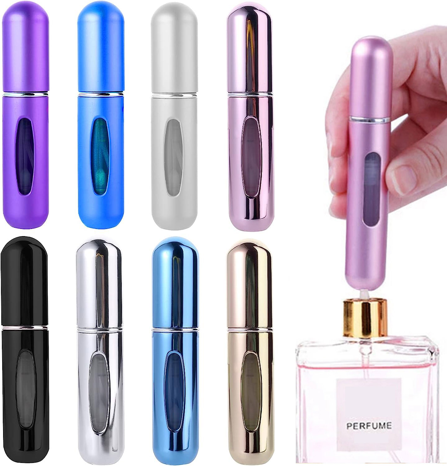 รีฟิลมินิขวดน้ําหอมแบบพกพาขวดเ - Fragrance Atomizer Pump บทวิจารณ์และราคา