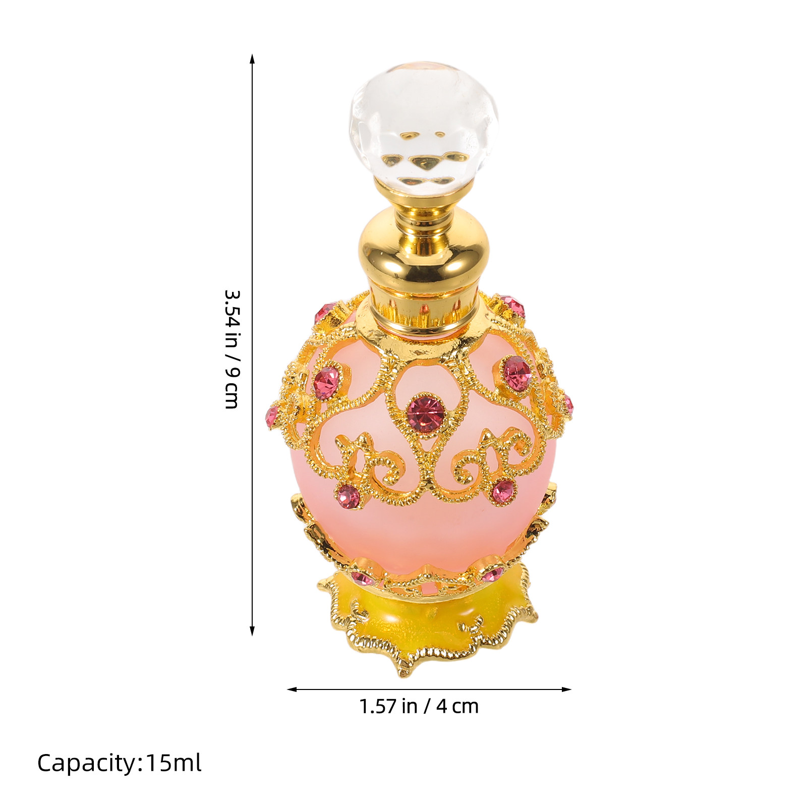 ขวดน้ำหอมคริสตัลไรน์สโตนขนาด 1 - Perfume Refill Bottle บทวิจารณ์และราคา