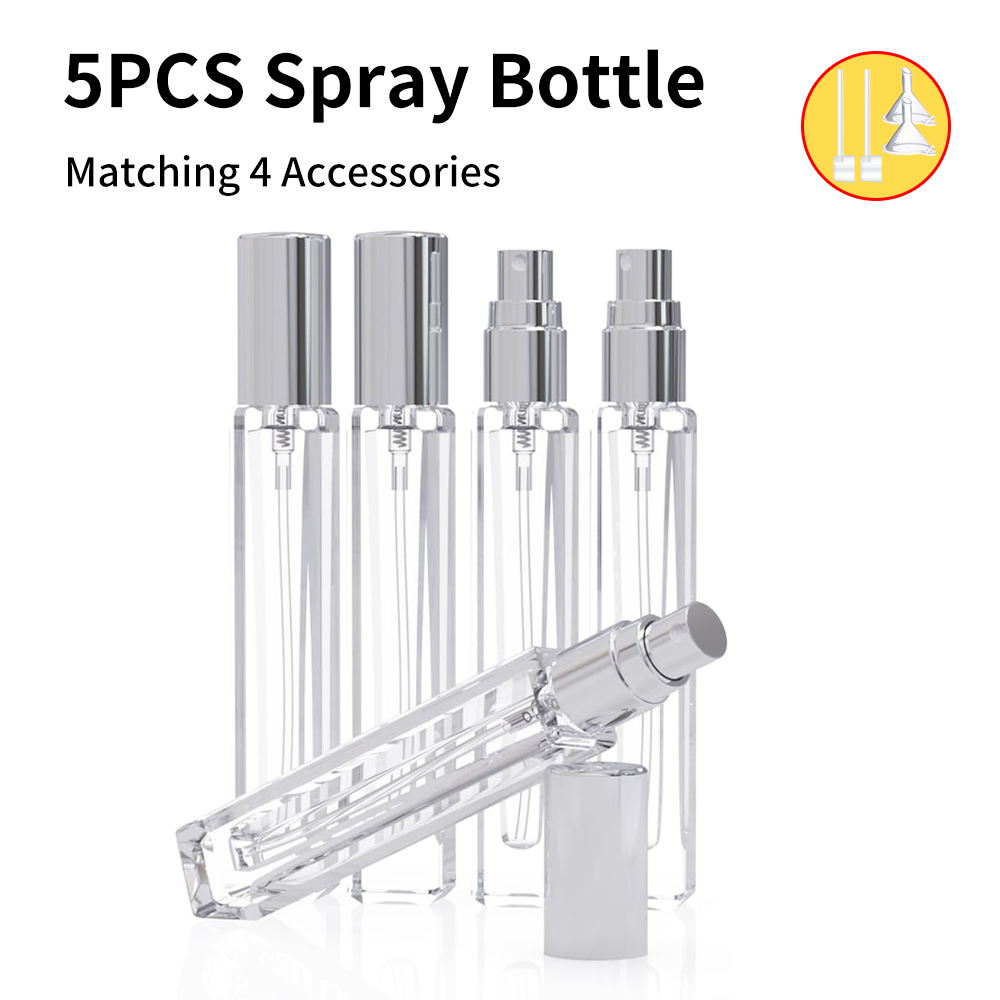 ขวดสเปรย์น้ำหอมแบบพกพา 5 ชิ้น  - Fragrance Atomizer Pump บทวิจารณ์และราคา