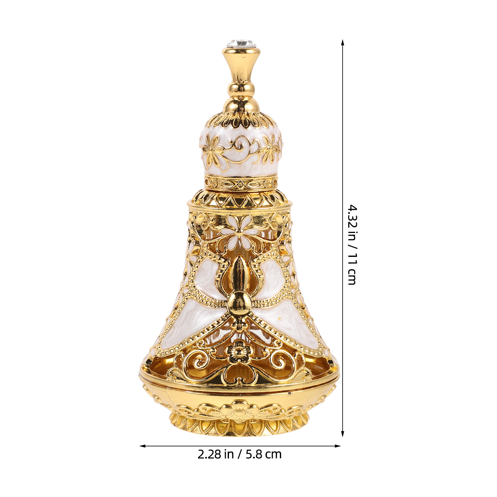 ขวดน้ำหอมแก้ววินเทจ 15 มล. เติ - Perfume Refill Bottle บทวิจารณ์และราคา