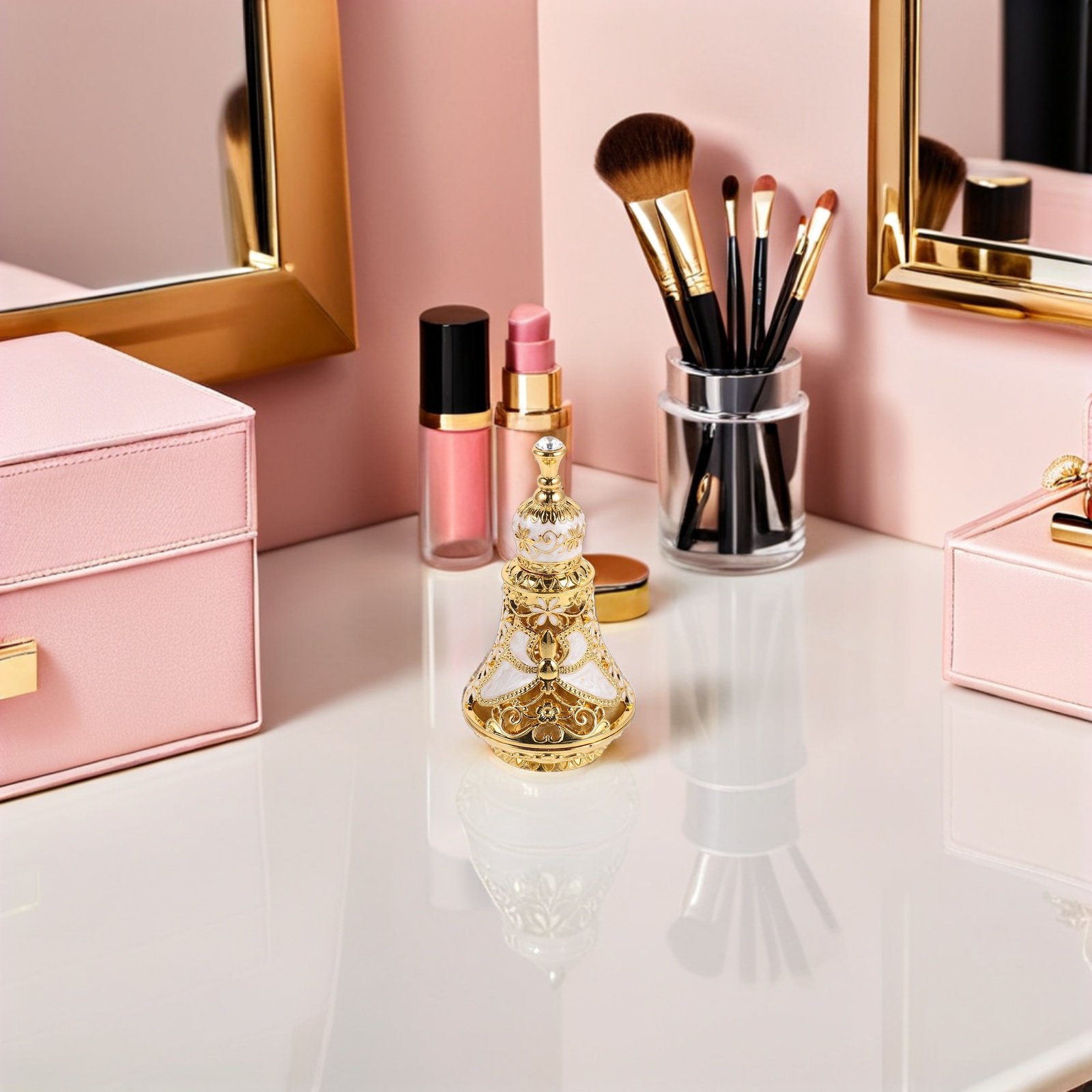 ขวดน้ำหอมแก้ววินเทจ 15 มล. เติ - Perfume Refill Bottle บทวิจารณ์และราคา
