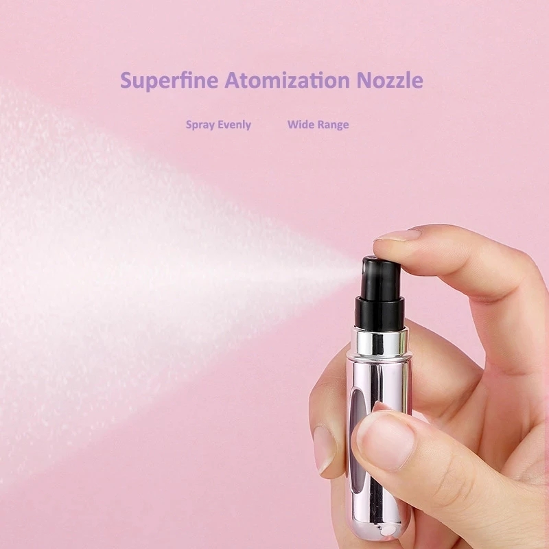 ขวดน้ำหอมพกพาแบบเติมได้5มล. ขว - Fragrance Atomizer Pump บทวิจารณ์และราคา